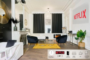 NG SuiteHome - Lille I Roubaix Centre I Collège - Balnéo - Netflix - Wifi